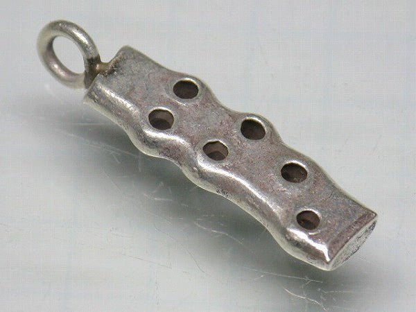 TOKO-BEADS SV401-63 Karen Silver Charm 23mm SV401-63 カレンシルバーチャーム 23mm Asian bead & African bead  Handmade,Lampeork,bead,asia,india,ethnic,parts,accessory,beads とんぼ玉,ビーズ,トンボ玉,アジア,インド,エスニック,手作り,パーツ,アクセサリー