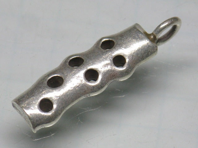 TOKO-BEADS SV401-63 Karen Silver Charm 23mm SV401-63 カレンシルバーチャーム 23mm Asian bead & African bead  Handmade,Lampeork,bead,asia,india,ethnic,parts,accessory,beads とんぼ玉,ビーズ,トンボ玉,アジア,インド,エスニック,手作り,パーツ,アクセサリー