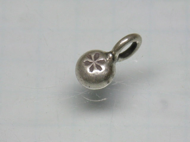 TOKO-BEADS SV401-65 Karen Silver Charm 10mm SV401-65 カレンシルバーチャーム 10mm Asian bead & African bead  Handmade,Lampeork,bead,asia,india,ethnic,parts,accessory,beads とんぼ玉,ビーズ,トンボ玉,アジア,インド,エスニック,手作り,パーツ,アクセサリー