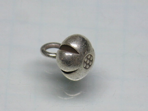 TOKO-BEADS SV401-73 Karen Silver Charm 10mm SV401-73 カレンシルバーチャーム 10mm Asian bead & African bead  Handmade,Lampeork,bead,asia,india,ethnic,parts,accessory,beads とんぼ玉,ビーズ,トンボ玉,アジア,インド,エスニック,手作り,パーツ,アクセサリー