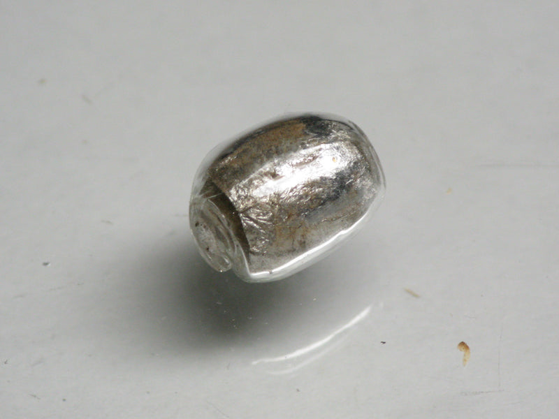 TOKO-BEADS T150-07S Silver Sandwich bead 7.5~8.5mm T150-07S シルバーサンドイッチ玉 7.5~8.5mm Asian bead & African bead  Handmade,Lampeork,bead,asia,india,ethnic,parts,accessory,beads とんぼ玉,ビーズ,トンボ玉,アジア,インド,エスニック,手作り,パーツ,アクセサリー