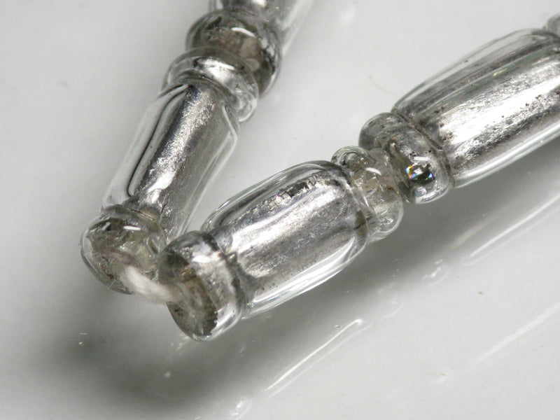 TOKO-BEADS T150-08N Silver Sandwich bead(strand)  8~9mm T150-08N シルバーサンドイッチ玉（連） 8~9mm Asian bead & African bead  Handmade,Lampeork,bead,asia,india,ethnic,parts,accessory,beads とんぼ玉,ビーズ,トンボ玉,アジア,インド,エスニック,手作り,パーツ,アクセサリー