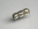 TOKO-BEADS | TOKO-BEADS |T150-14S シルバーサンドイッチ玉 5.5mm | TOKO-BEADS |T150-14S Silver Sandwich bead 5.5mm Asian bead & African bead  Handmade,Lampeork,bead,asia,india,ethnic,parts,accessory,beads とんぼ玉,ビーズ,トンボ玉,アジア,インド,エスニック,手作り,パーツ,アクセサリー