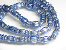 TOKO-BEADS | TOKO-BEADS |T150-22N シルバーサンドイッチ玉（連） 6.5~8mm | TOKO-BEADS |T150-22N Silver Sandwich bead(strand)  6.5~8mm Asian bead & African bead  Handmade,Lampeork,bead,asia,india,ethnic,parts,accessory,beads とんぼ玉,ビーズ,トンボ玉,アジア,インド,エスニック,手作り,パーツ,アクセサリー