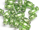 TOKO-BEADS | TOKO-BEADS |T150-44S シルバーサンドイッチ玉 7~8mm | TOKO-BEADS |T150-44S Silver Sandwich bead 7~8mm Asian bead & African bead  Handmade,Lampeork,bead,asia,india,ethnic,parts,accessory,beads とんぼ玉,ビーズ,トンボ玉,アジア,インド,エスニック,手作り,パーツ,アクセサリー