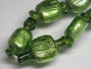 TOKO-BEADS | TOKO-BEADS |T150-46N シルバーサンドイッチ玉（連） 11~14mm | TOKO-BEADS |T150-46N Silver Sandwich bead(strand)  11~14mm Asian bead & African bead  Handmade,Lampeork,bead,asia,india,ethnic,parts,accessory,beads とんぼ玉,ビーズ,トンボ玉,アジア,インド,エスニック,手作り,パーツ,アクセサリー