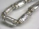 TOKO-BEADS T150-05N Silver Sandwich bead(strand)  8~9mm T150-05N シルバーサンドイッチ玉（連） 8~9mm Asian bead & African bead  Handmade,Lampeork,bead,asia,india,ethnic,parts,accessory,beads とんぼ玉,ビーズ,トンボ玉,アジア,インド,エスニック,手作り,パーツ,アクセサリー
