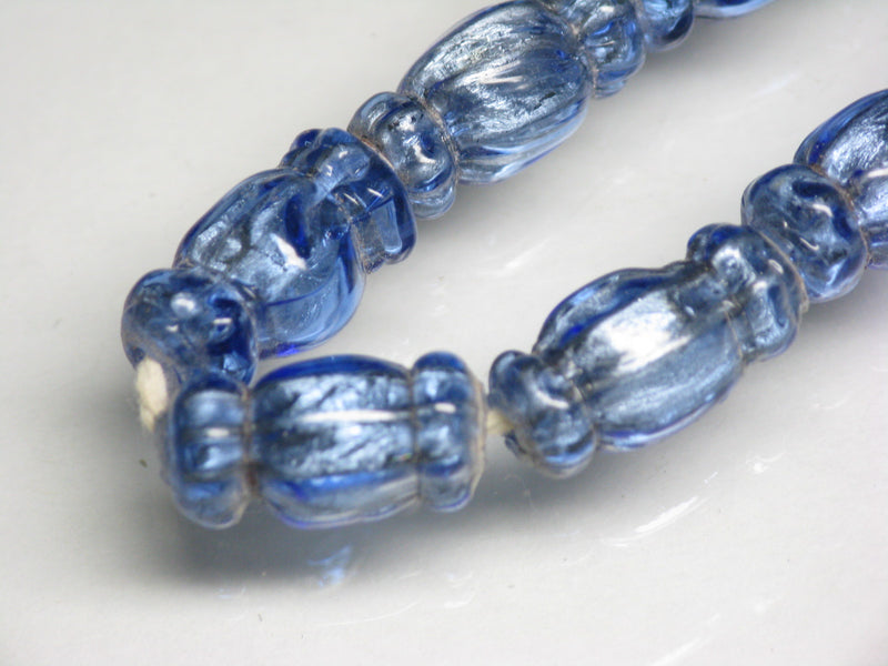 TOKO-BEADS T150-22N Silver Sandwich bead(strand)  6.5~8mm T150-22N シルバーサンドイッチ玉（連） 6.5~8mm Asian bead & African bead  Handmade,Lampeork,bead,asia,india,ethnic,parts,accessory,beads とんぼ玉,ビーズ,トンボ玉,アジア,インド,エスニック,手作り,パーツ,アクセサリー