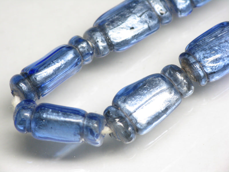 TOKO-BEADS T150-23N Silver Sandwich bead(strand)  6~9mm T150-23N シルバーサンドイッチ玉（連） 6~9mm Asian bead & African bead  Handmade,Lampeork,bead,asia,india,ethnic,parts,accessory,beads とんぼ玉,ビーズ,トンボ玉,アジア,インド,エスニック,手作り,パーツ,アクセサリー