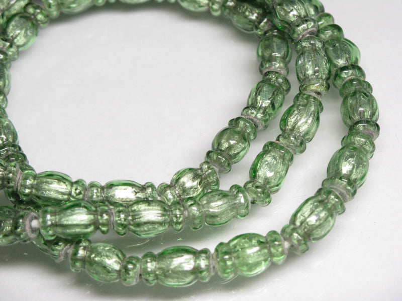 TOKO-BEADS T150-43N Silver Sandwich bead(strand)  6.5~7.5mm T150-43N シルバーサンドイッチ玉（連） 6.5~7.5mm Asian bead & African bead  Handmade,Lampeork,bead,asia,india,ethnic,parts,accessory,beads とんぼ玉,ビーズ,トンボ玉,アジア,インド,エスニック,手作り,パーツ,アクセサリー