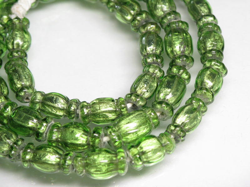 TOKO-BEADS T150-44N Silver Sandwich bead(strand)  7~8mm T150-44N シルバーサンドイッチ玉（連） 7~8mm Asian bead & African bead  Handmade,Lampeork,bead,asia,india,ethnic,parts,accessory,beads とんぼ玉,ビーズ,トンボ玉,アジア,インド,エスニック,手作り,パーツ,アクセサリー