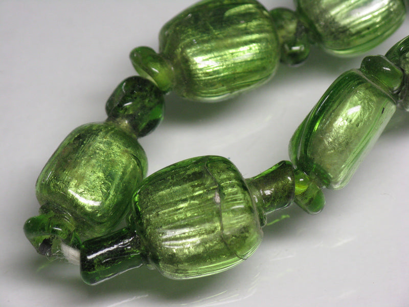 TOKO-BEADS T150-46N Silver Sandwich bead(strand)  11~14mm T150-46N シルバーサンドイッチ玉（連） 11~14mm Asian bead & African bead  Handmade,Lampeork,bead,asia,india,ethnic,parts,accessory,beads とんぼ玉,ビーズ,トンボ玉,アジア,インド,エスニック,手作り,パーツ,アクセサリー
