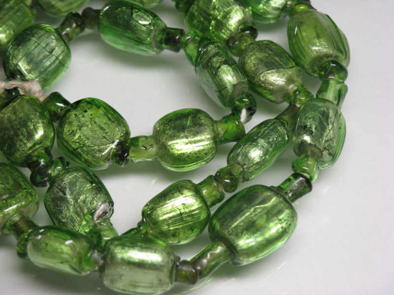 TOKO-BEADS T150-46N Silver Sandwich bead(strand)  11~14mm T150-46N シルバーサンドイッチ玉（連） 11~14mm Asian bead & African bead  Handmade,Lampeork,bead,asia,india,ethnic,parts,accessory,beads とんぼ玉,ビーズ,トンボ玉,アジア,インド,エスニック,手作り,パーツ,アクセサリー