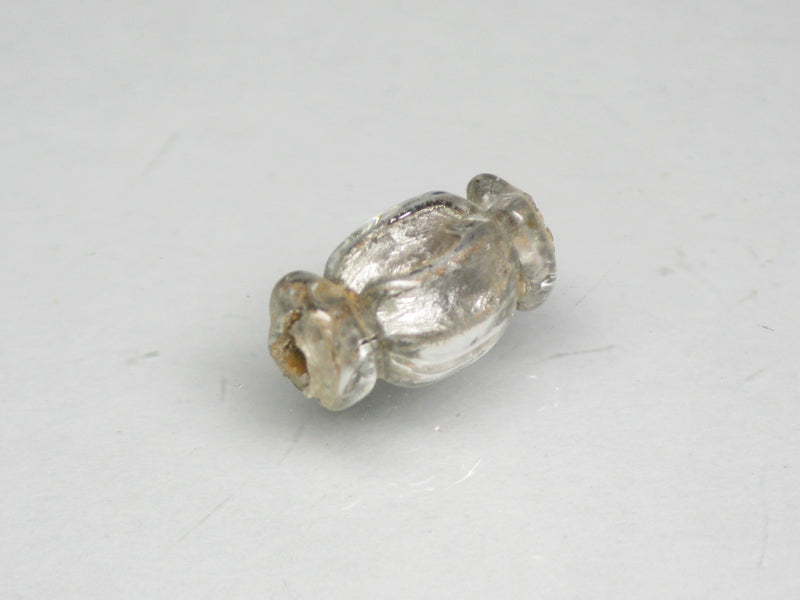 TOKO-BEADS T150-03S Silver Sandwich bead 6~7mm T150-03S シルバーサンドイッチ玉 6~7mm Asian bead & African bead  Handmade,Lampeork,bead,asia,india,ethnic,parts,accessory,beads とんぼ玉,ビーズ,トンボ玉,アジア,インド,エスニック,手作り,パーツ,アクセサリー