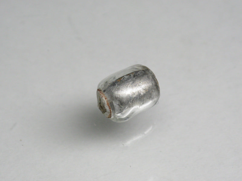 TOKO-BEADS T150-19S Silver Sandwich bead 6.5mm T150-19S シルバーサンドイッチ玉 6.5mm Asian bead & African bead  Handmade,Lampeork,bead,asia,india,ethnic,parts,accessory,beads とんぼ玉,ビーズ,トンボ玉,アジア,インド,エスニック,手作り,パーツ,アクセサリー