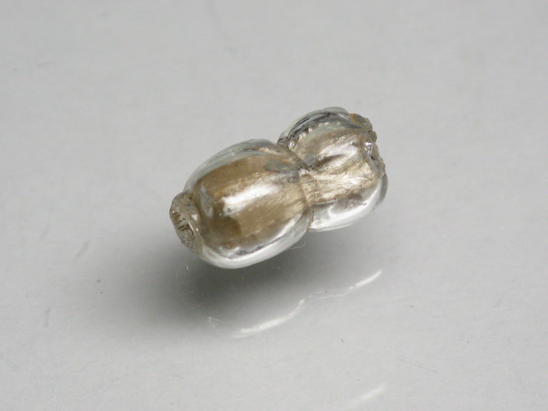 TOKO-BEADS T150-34S Silver Sandwich bead 6.5mm T150-34S シルバーサンドイッチ玉 6.5mm Asian bead & African bead  Handmade,Lampeork,bead,asia,india,ethnic,parts,accessory,beads とんぼ玉,ビーズ,トンボ玉,アジア,インド,エスニック,手作り,パーツ,アクセサリー