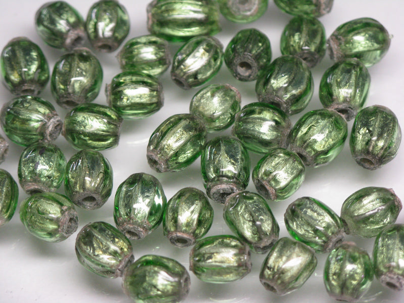 TOKO-BEADS T150-41S Silver Sandwich bead 6.5~8.5mm T150-41S シルバーサンドイッチ玉 6.5~8.5mm Asian bead & African bead  Handmade,Lampeork,bead,asia,india,ethnic,parts,accessory,beads とんぼ玉,ビーズ,トンボ玉,アジア,インド,エスニック,手作り,パーツ,アクセサリー
