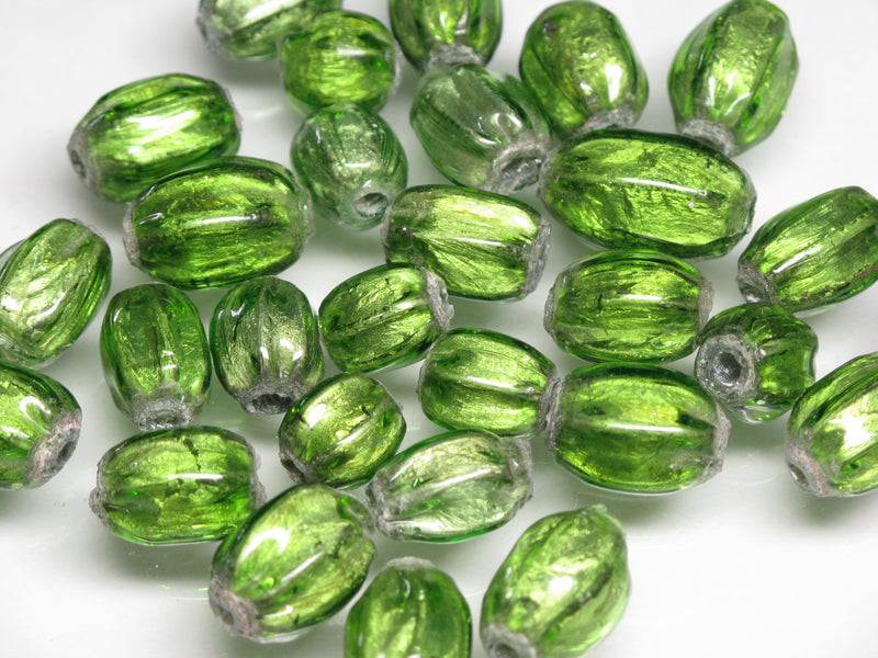 TOKO-BEADS T150-42S Silver Sandwich bead 8~10mm T150-42S シルバーサンドイッチ玉 8~10mm Asian bead & African bead  Handmade,Lampeork,bead,asia,india,ethnic,parts,accessory,beads とんぼ玉,ビーズ,トンボ玉,アジア,インド,エスニック,手作り,パーツ,アクセサリー