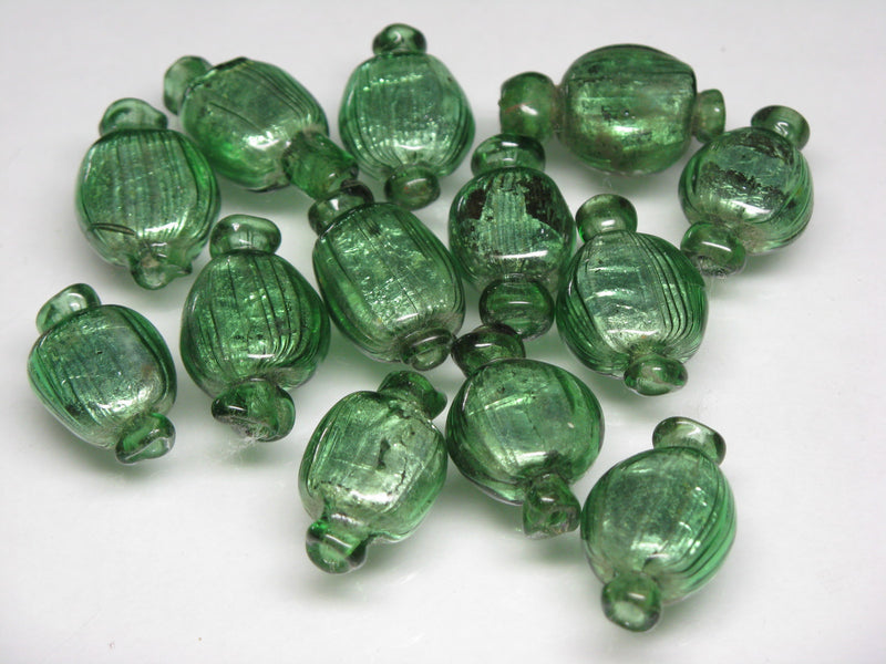 TOKO-BEADS T150-47S Silver Sandwich bead 13~14mm T150-47S シルバーサンドイッチ玉 13~14mm Asian bead & African bead  Handmade,Lampeork,bead,asia,india,ethnic,parts,accessory,beads とんぼ玉,ビーズ,トンボ玉,アジア,インド,エスニック,手作り,パーツ,アクセサリー