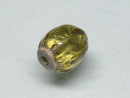 TOKO-BEADS | TOKO-BEADS |T151-02S ゴールドサンドイッチ玉 8~10mm | TOKO-BEADS |T151-02S Gold Sandwich bead 8~10mm Asian bead & African bead  Handmade,Lampeork,bead,asia,india,ethnic,parts,accessory,beads とんぼ玉,ビーズ,トンボ玉,アジア,インド,エスニック,手作り,パーツ,アクセサリー