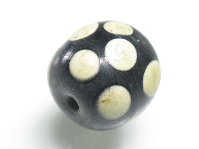 TOKO-BEADS T578S-17 Lampwork glass bead 16mm T578S-17 ジャワ希少とんぼ玉 16mmLoose Kazuri カズリビーズ Asian bead & African bead  Handmade,Lampeork,bead,asia,india,ethnic,parts,accessory,beads とんぼ玉,ビーズ,トンボ玉,アジア,インド,エスニック,手作り,パーツ,アクセサリー