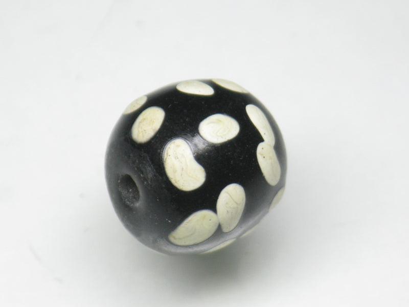 TOKO-BEADS T578-05S Lampwork glass bead 19mm T578-05S ジャワ希少とんぼ玉 19mm Asian bead & African bead  Handmade,Lampeork,bead,asia,india,ethnic,parts,accessory,beads とんぼ玉,ビーズ,トンボ玉,アジア,インド,エスニック,手作り,パーツ,アクセサリー