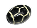 TOKO-BEADS | TOKO-BEADS |T580-30S アフガンアンティークエッチドブラックストーン 9mm | TOKO-BEADS |T580-30S Afgan Black Stone bead 9mm Asian bead & African bead  Handmade,Lampeork,bead,asia,india,ethnic,parts,accessory,beads とんぼ玉,ビーズ,トンボ玉,アジア,インド,エスニック,手作り,パーツ,アクセサリー