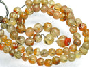 TOKO-BEADS | TOKO-BEADS |T580-34 アフガンアンティークエッチドアゲイト（連） 5~9mm | TOKO-BEADS |T580-34 Afgan Antique Agate (strand) 5~9mm Asian bead & African bead  Handmade,Lampeork,bead,asia,india,ethnic,parts,accessory,beads とんぼ玉,ビーズ,トンボ玉,アジア,インド,エスニック,手作り,パーツ,アクセサリー