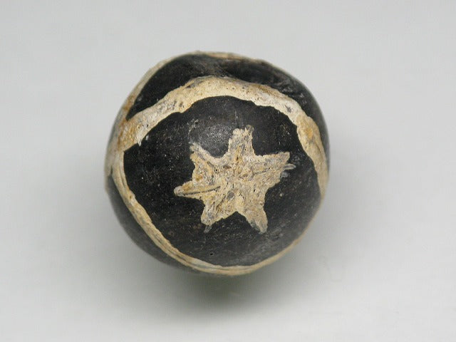 TOKO-BEADS T589-25 Manik Burung(black) 16mm T589-25 マニックブルン（鳥玉/ブラック） 16mm Asian bead & African bead  Handmade,Lampeork,bead,asia,india,ethnic,parts,accessory,beads とんぼ玉,ビーズ,トンボ玉,アジア,インド,エスニック,手作り,パーツ,アクセサリー