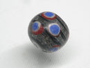 TOKO-BEADS | TOKO-BEADS |T603-25 ジャワ希少とんぼ玉 14.5mm | TOKO-BEADS |T603-25 Lampwork glass bead 14.5mm Asian bead & African bead  Handmade,Lampeork,bead,asia,india,ethnic,parts,accessory,beads とんぼ玉,ビーズ,トンボ玉,アジア,インド,エスニック,手作り,パーツ,アクセサリー