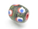 TOKO-BEADS | TOKO-BEADS |T603-34 ジャワ希少とんぼ玉 14.5mm | TOKO-BEADS |T603-34 Lampwork glass bead 14.5mm Asian bead & African bead  Handmade,Lampeork,bead,asia,india,ethnic,parts,accessory,beads とんぼ玉,ビーズ,トンボ玉,アジア,インド,エスニック,手作り,パーツ,アクセサリー