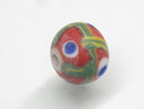 TOKO-BEADS | TOKO-BEADS |T603-39 ジャワ希少とんぼ玉 13mm | TOKO-BEADS |T603-39 Lampwork glass bead 13mm Asian bead & African bead  Handmade,Lampeork,bead,asia,india,ethnic,parts,accessory,beads とんぼ玉,ビーズ,トンボ玉,アジア,インド,エスニック,手作り,パーツ,アクセサリー