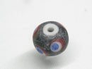 TOKO-BEADS | TOKO-BEADS |T603-56 ジャワ希少とんぼ玉 12mm | TOKO-BEADS |T603-56 Lampwork glass bead 12mm Asian bead & African bead  Handmade,Lampeork,bead,asia,india,ethnic,parts,accessory,beads とんぼ玉,ビーズ,トンボ玉,アジア,インド,エスニック,手作り,パーツ,アクセサリー