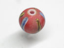 TOKO-BEADS | TOKO-BEADS |T603-63 ジャワ希少とんぼ玉 12.5mm | TOKO-BEADS |T603-63 Lampwork glass bead 12.5mm Asian bead & African bead  Handmade,Lampeork,bead,asia,india,ethnic,parts,accessory,beads とんぼ玉,ビーズ,トンボ玉,アジア,インド,エスニック,手作り,パーツ,アクセサリー