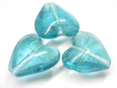 TOKO-BEADS | TOKO-BEADS |XAG074-37P わけありハート型フラットビーズ（3個パック） 33~34mm | TOKO-BEADS |XAG074-37P Heart shaped flat glass bead 33~34mm Asian bead & African bead  Handmade,Lampeork,bead,asia,india,ethnic,parts,accessory,beads とんぼ玉,ビーズ,トンボ玉,アジア,インド,エスニック,手作り,パーツ,アクセサリー