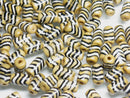 TOKO-BEADS XCB065-01P Discount Batik Bone bead (80g 100pcs) 6mm XCB065-01P わけありバティックボーンビーズ（80g約100個パック） 6mm Asian bead & African bead  Handmade,Lampeork,bead,asia,india,ethnic,parts,accessory,beads とんぼ玉,ビーズ,トンボ玉,アジア,インド,エスニック,手作り,パーツ,アクセサリー