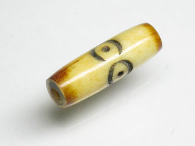 TOKO-BEADS AB035 Bone bead 6mm AB035 ボーンビーズ 6mm Asian bead & African bead  Handmade,Lampeork,bead,asia,india,ethnic,parts,accessory,beads とんぼ玉,ビーズ,トンボ玉,アジア,インド,エスニック,手作り,パーツ,アクセサリー