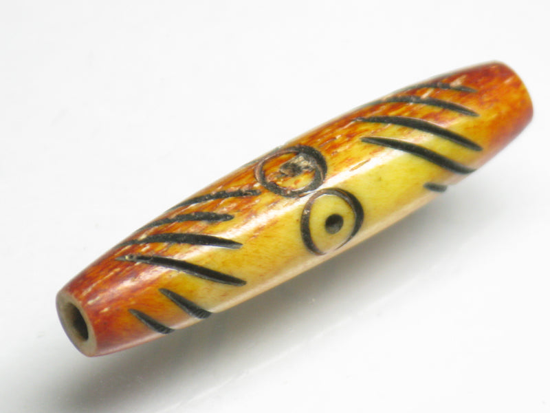 TOKO-BEADS AB042 Bone bead 7mm AB042 ボーンビーズ 7mm Asian bead & African bead  Handmade,Lampeork,bead,asia,india,ethnic,parts,accessory,beads とんぼ玉,ビーズ,トンボ玉,アジア,インド,エスニック,手作り,パーツ,アクセサリー