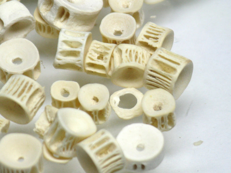 TOKO-BEADS AB138-02 Fish Bone bead (2g) 3~8mm AB138-02 フィシュボーンビーズ2g 3~8mm Asian bead & African bead  Handmade,Lampeork,bead,asia,india,ethnic,parts,accessory,beads とんぼ玉,ビーズ,トンボ玉,アジア,インド,エスニック,手作り,パーツ,アクセサリー
