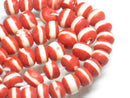 TOKO-BEADS AB182-39N Bone bead (strand) 6.5~9mm AB182-39N ボーンビーズ（連） 6.5~9mm Asian bead & African bead  Handmade,Lampeork,bead,asia,india,ethnic,parts,accessory,beads とんぼ玉,ビーズ,トンボ玉,アジア,インド,エスニック,手作り,パーツ,アクセサリー