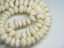 TOKO-BEADS AB183-46N Bone bead (strand) 9~12mm AB183-46N ボーンビーズ（連） 9~12mm Asian bead & African bead  Handmade,Lampeork,bead,asia,india,ethnic,parts,accessory,beads とんぼ玉,ビーズ,トンボ玉,アジア,インド,エスニック,手作り,パーツ,アクセサリー