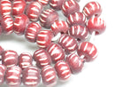 TOKO-BEADS AB183-50N Bone bead (strand) 9~10mm AB183-50N ボーンビーズ（連） 9~10mm Asian bead & African bead  Handmade,Lampeork,bead,asia,india,ethnic,parts,accessory,beads とんぼ玉,ビーズ,トンボ玉,アジア,インド,エスニック,手作り,パーツ,アクセサリー