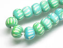 TOKO-BEADS AB183-53N Bone bead (strand) 9mm AB183-53N ボーンビーズ（連） 9mm Asian bead & African bead  Handmade,Lampeork,bead,asia,india,ethnic,parts,accessory,beads とんぼ玉,ビーズ,トンボ玉,アジア,インド,エスニック,手作り,パーツ,アクセサリー