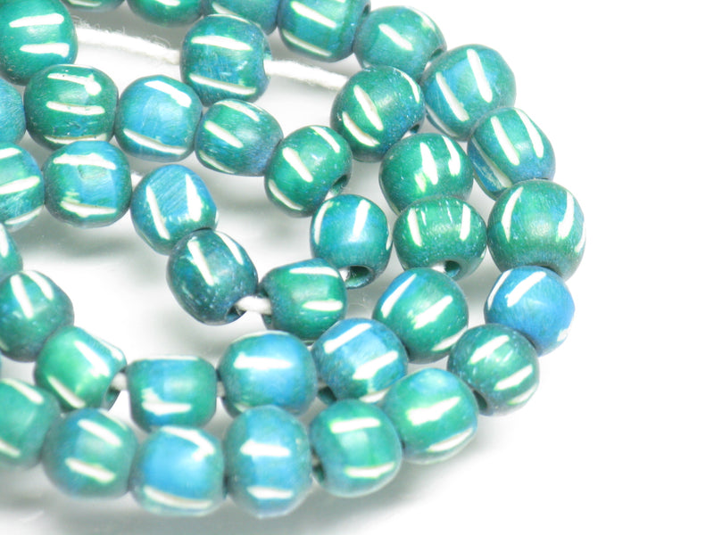 TOKO-BEADS AB183N-56 Bone bead (strand) 7mm AB183N-56 ボーンビーズ（連） 7mm Asian bead & African bead  Handmade,Lampeork,bead,asia,india,ethnic,parts,accessory,beads とんぼ玉,ビーズ,トンボ玉,アジア,インド,エスニック,手作り,パーツ,アクセサリー