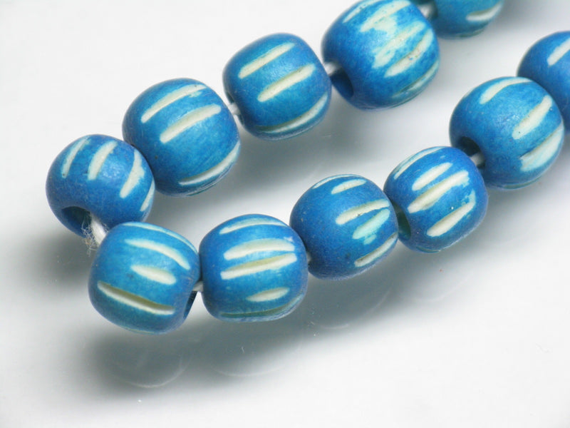 TOKO-BEADS AB183N-58 Bone bead (strand) 6~8mm AB183N-58 ボーンビーズ（連） 6~8mm Asian bead & African bead  Handmade,Lampeork,bead,asia,india,ethnic,parts,accessory,beads とんぼ玉,ビーズ,トンボ玉,アジア,インド,エスニック,手作り,パーツ,アクセサリー