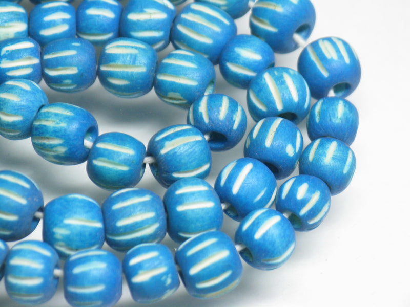 TOKO-BEADS AB183N-58 Bone bead (strand) 6~8mm AB183N-58 ボーンビーズ（連） 6~8mm Asian bead & African bead  Handmade,Lampeork,bead,asia,india,ethnic,parts,accessory,beads とんぼ玉,ビーズ,トンボ玉,アジア,インド,エスニック,手作り,パーツ,アクセサリー