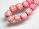 TOKO-BEADS AB183-59N Bone bead (strand) 5.5~8mm AB183-59N ボーンビーズ（連） 5.5~8mm Asian bead & African bead  Handmade,Lampeork,bead,asia,india,ethnic,parts,accessory,beads とんぼ玉,ビーズ,トンボ玉,アジア,インド,エスニック,手作り,パーツ,アクセサリー