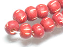 TOKO-BEADS AB183-60N Bone bead (strand) 9~10mm AB183-60N ボーンビーズ（連） 9~10mm Asian bead & African bead  Handmade,Lampeork,bead,asia,india,ethnic,parts,accessory,beads とんぼ玉,ビーズ,トンボ玉,アジア,インド,エスニック,手作り,パーツ,アクセサリー