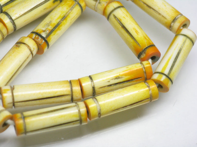 TOKO-BEADS AB184-25N Bone bead (strand) 5.5~6.5mm AB184-25N ボーンビーズ（連） 5.5~6.5mm Asian bead & African bead  Handmade,Lampeork,bead,asia,india,ethnic,parts,accessory,beads とんぼ玉,ビーズ,トンボ玉,アジア,インド,エスニック,手作り,パーツ,アクセサリー