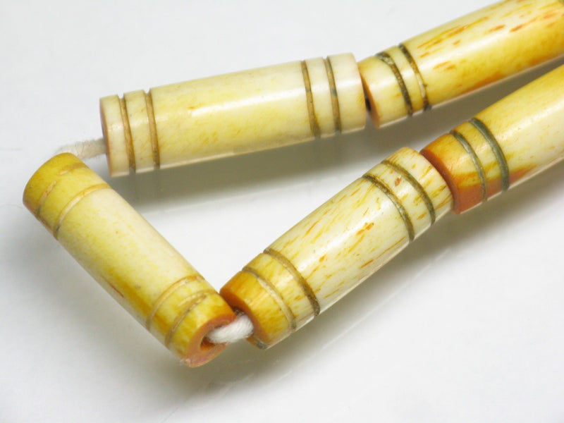 TOKO-BEADS AB184-26N Bone bead (strand) 5.5~6.5mm AB184-26N ボーンビーズ（連） 5.5~6.5mm Asian bead & African bead  Handmade,Lampeork,bead,asia,india,ethnic,parts,accessory,beads とんぼ玉,ビーズ,トンボ玉,アジア,インド,エスニック,手作り,パーツ,アクセサリー